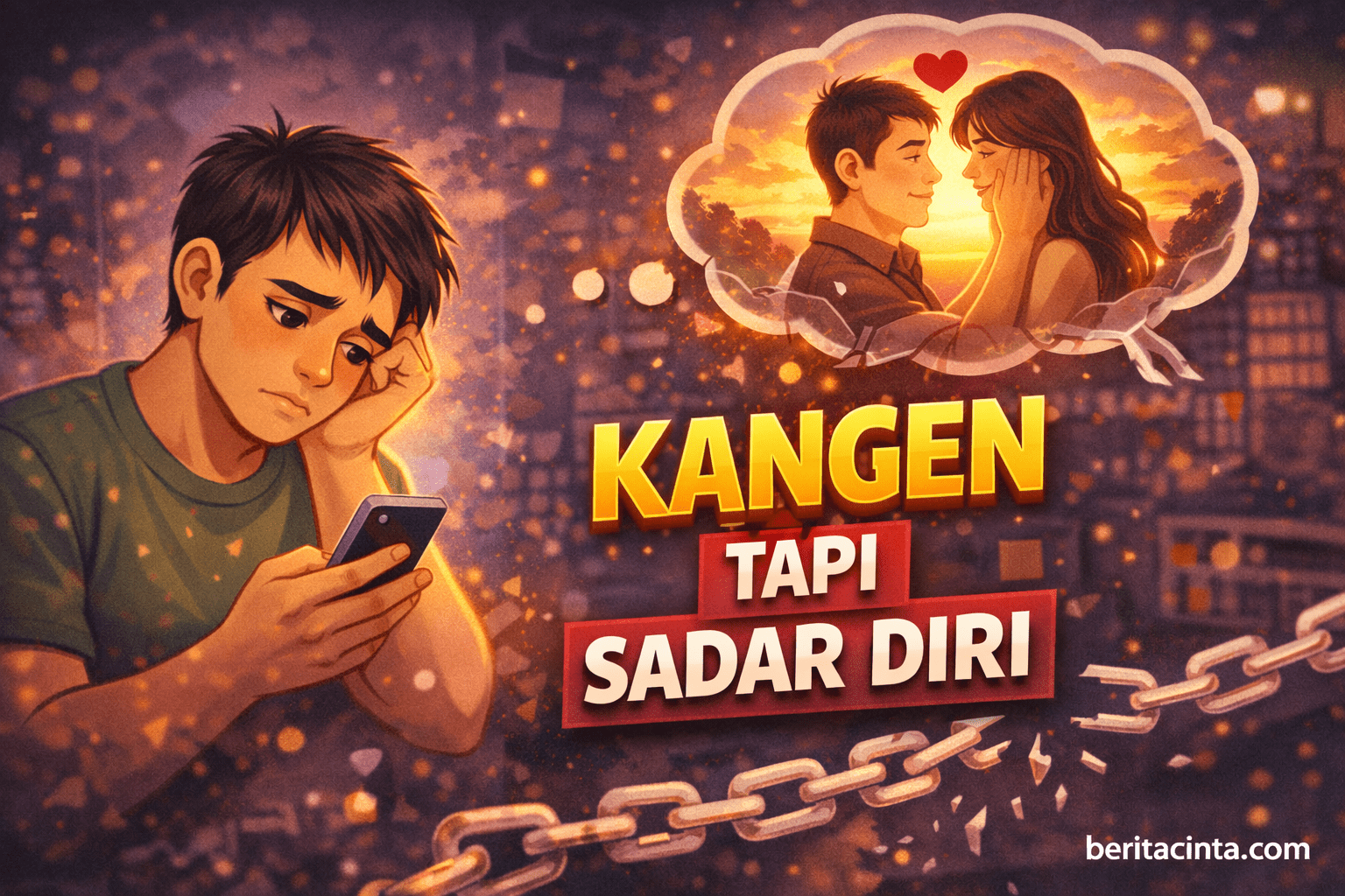 Kangen Tapi Sadar Diri dalam Hubungan yang Tak Bisa Diulang