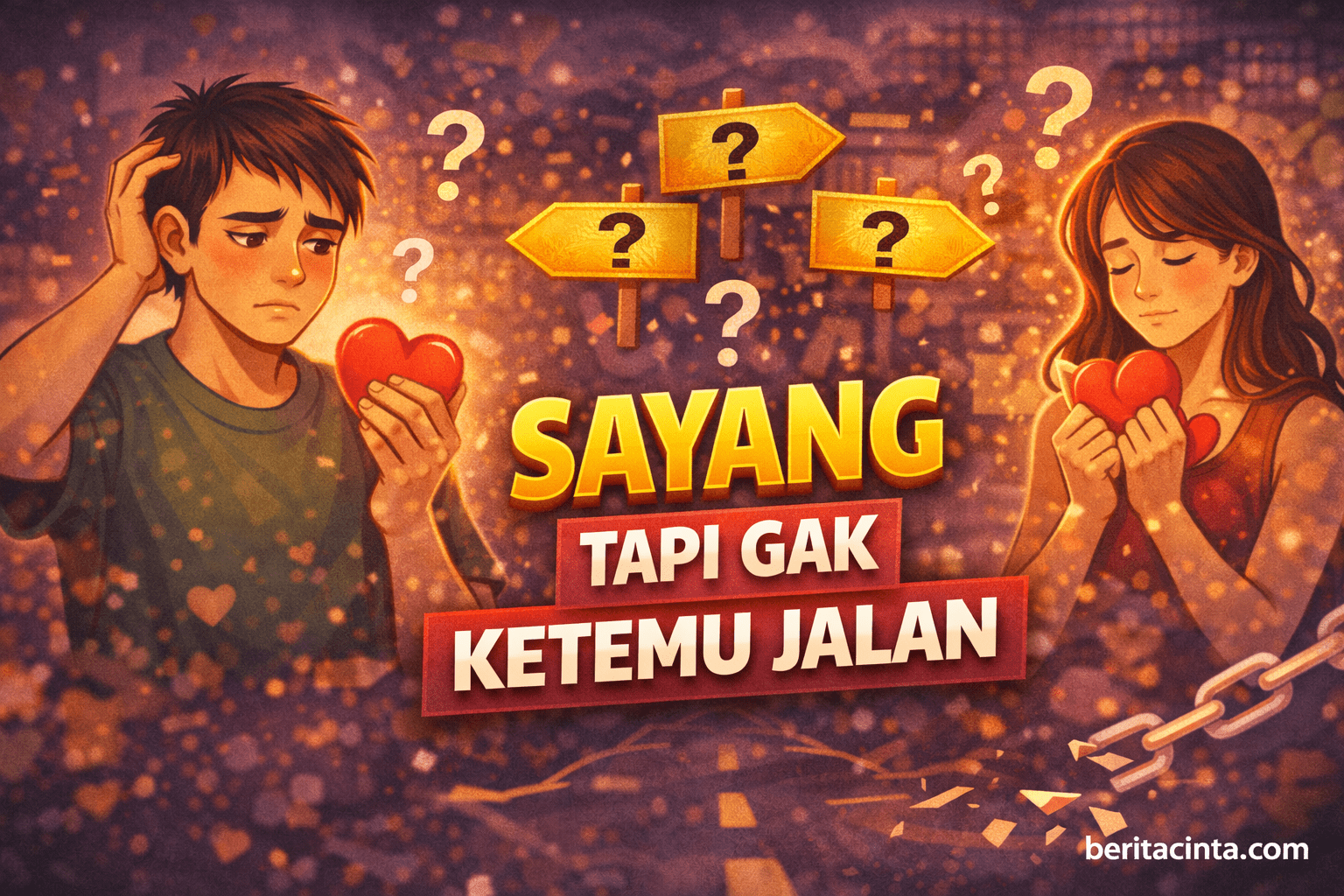 Sayang Tapi Buntu dalam Hubungan yang Terjebak Waktu