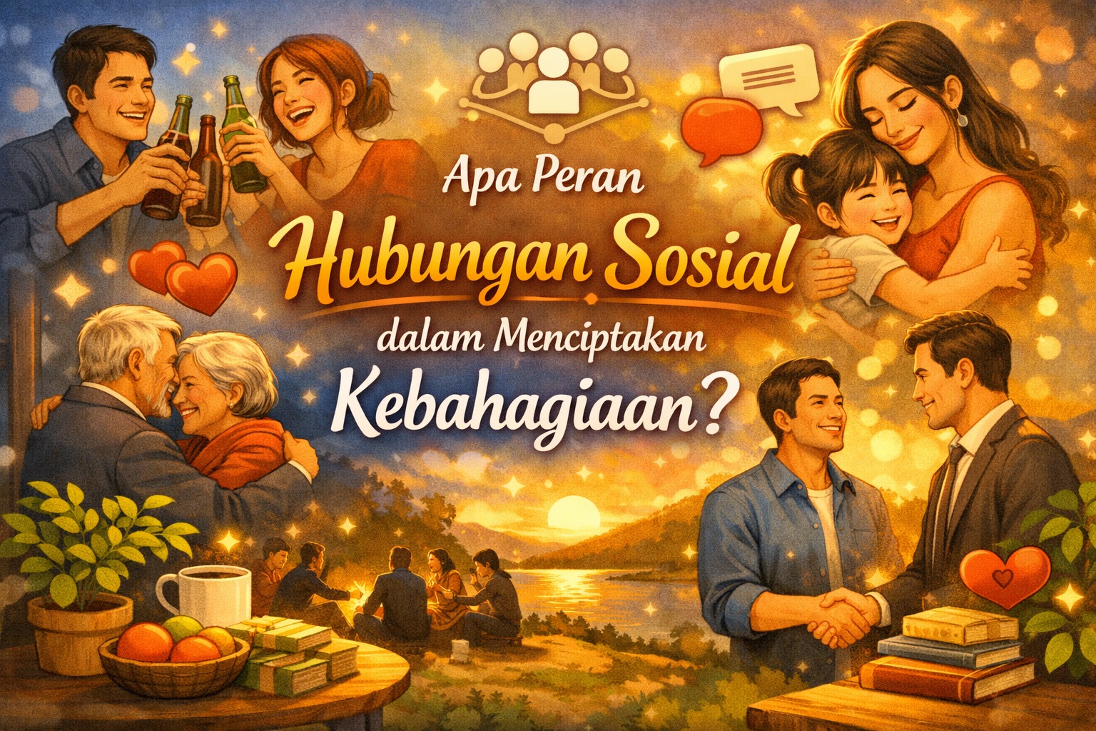 Apa Peran Hubungan Sosial dalam Menciptakan Kebahagiaan?
