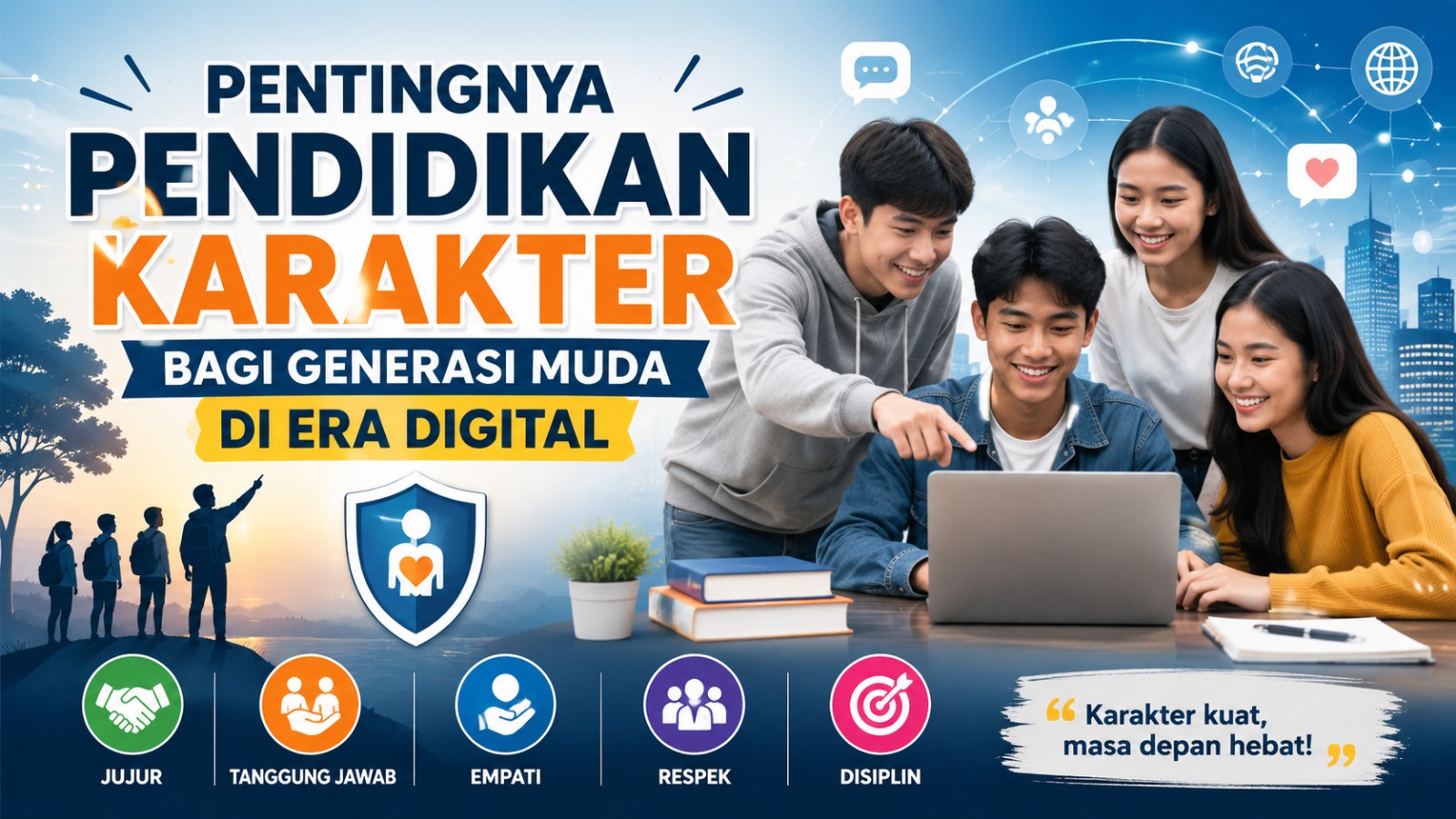 Pentingnya Pendidikan Karakter bagi Generasi Muda di Era Digital