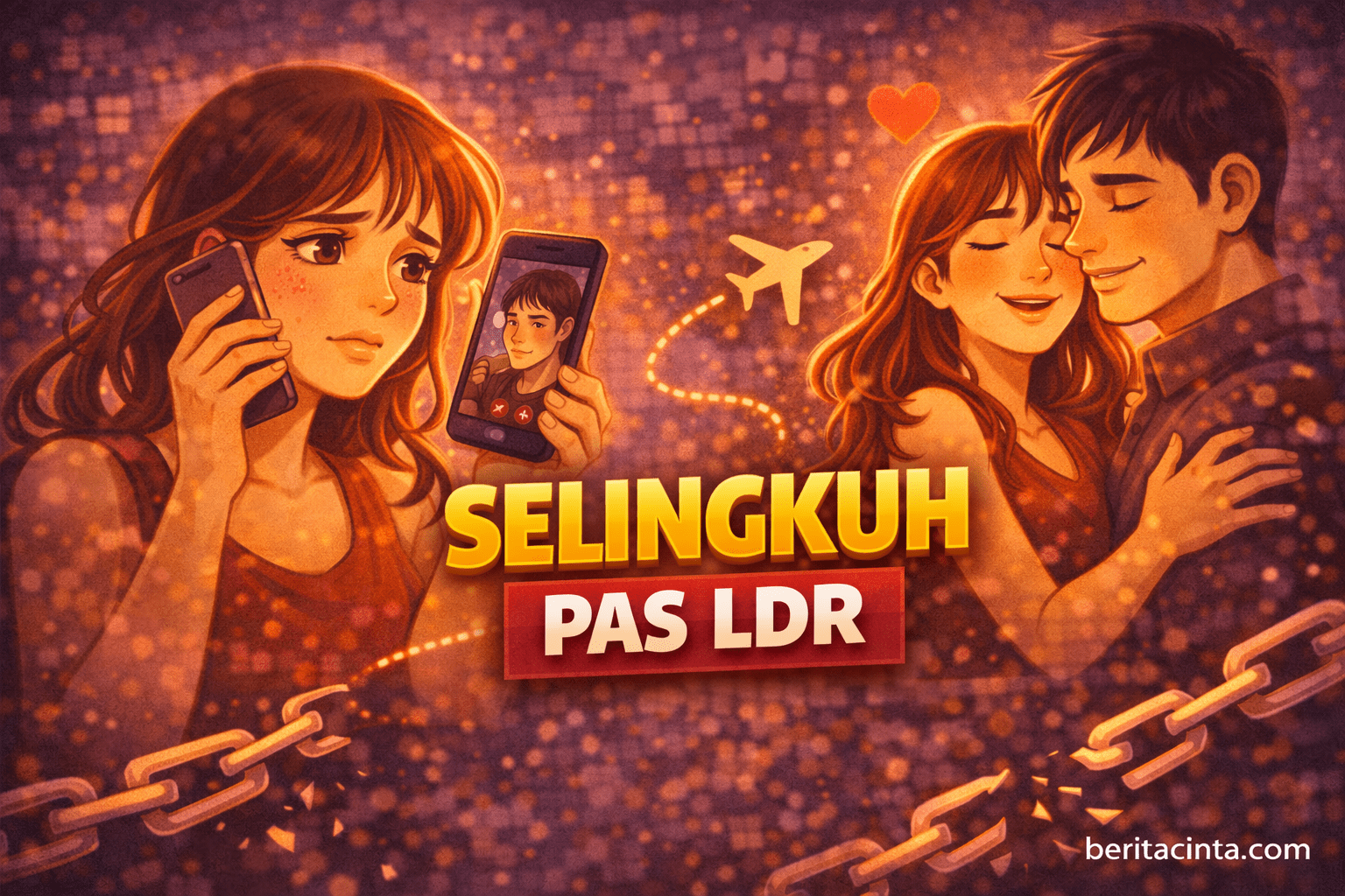 Selingkuh Pas LDR dan Luka yang Datang dari Jarak