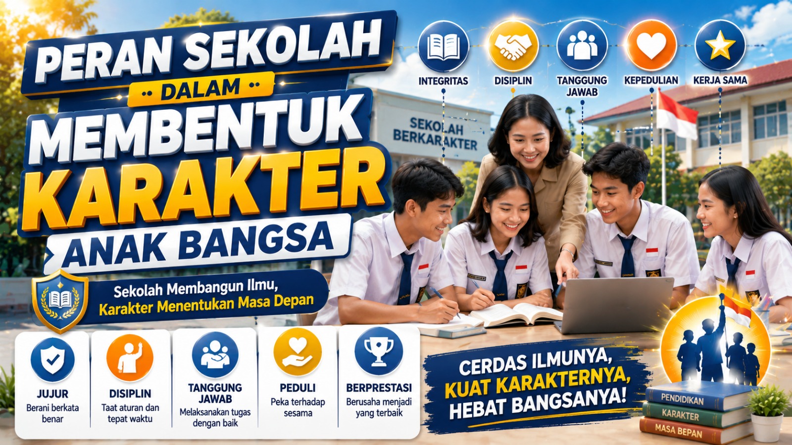 Peran Sekolah dalam Membentuk Karakter Anak Bangsa