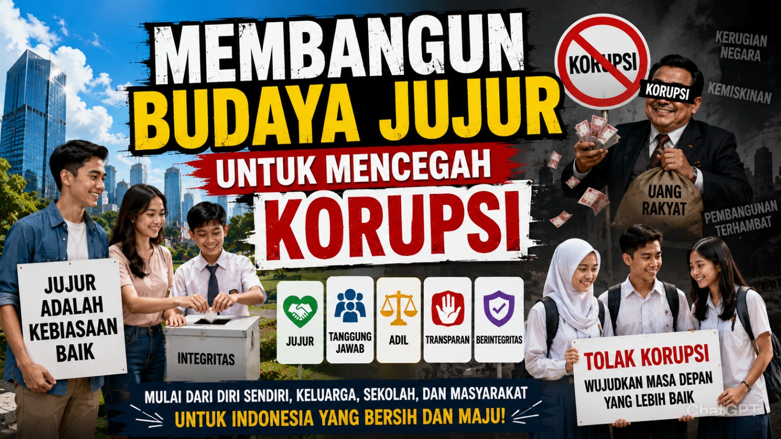 Membangun Budaya Jujur untuk Mencegah Korupsi