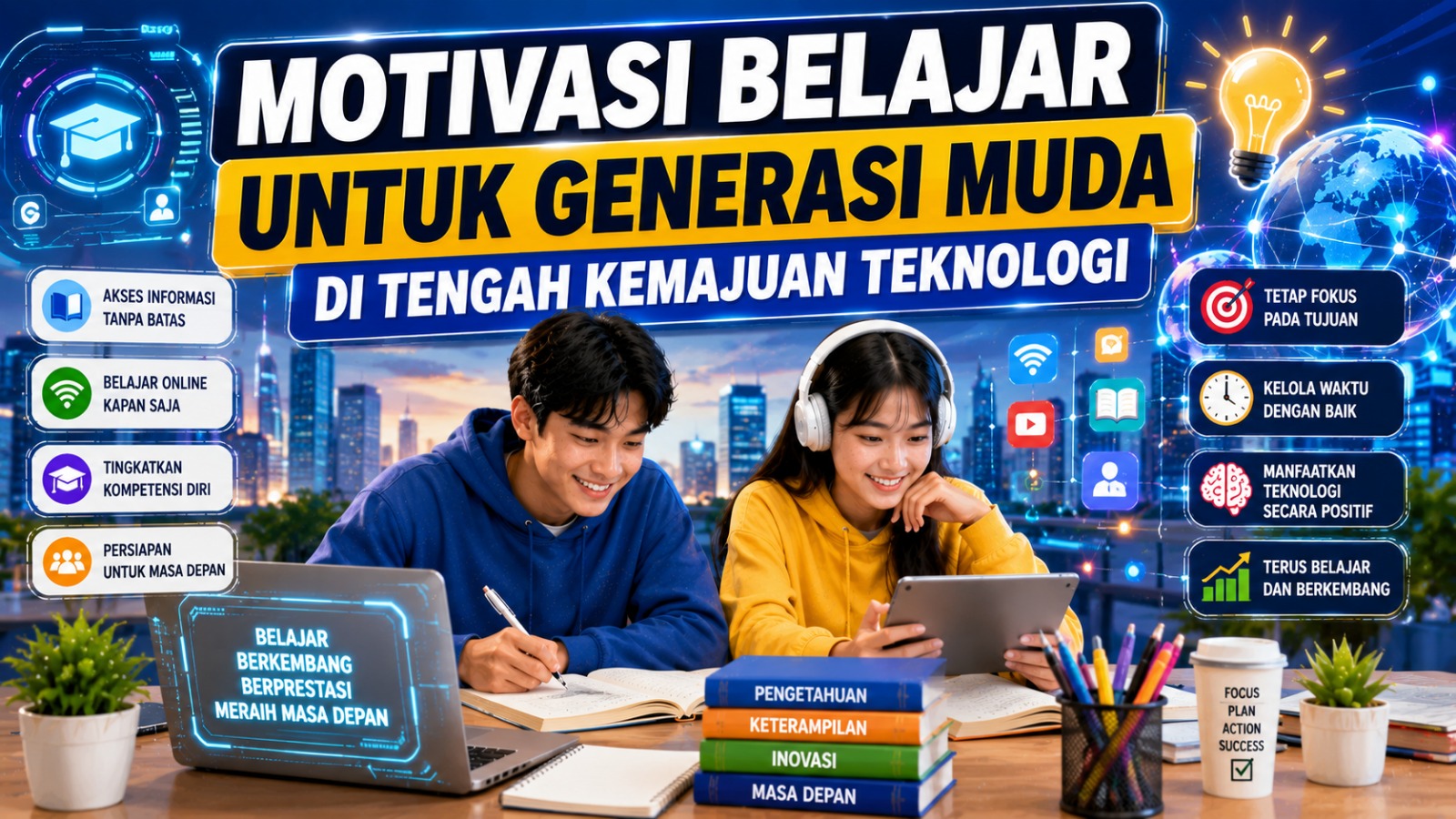 Motivasi Belajar untuk Generasi Muda di Tengah Kemajuan Teknologi