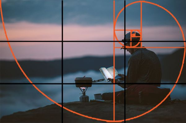 Gunakan rasio emas untuk foto-foto di dunia luar