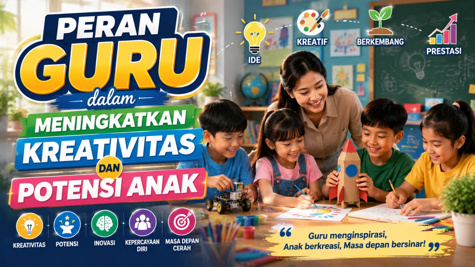 Guru sebagai Pondasi Utama Kemajuan Pendidikan Indonesia
