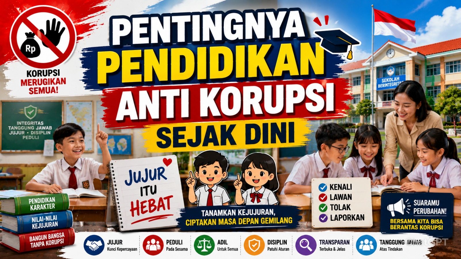 Pentingnya Pendidikan Anti Korupsi Sejak Dini