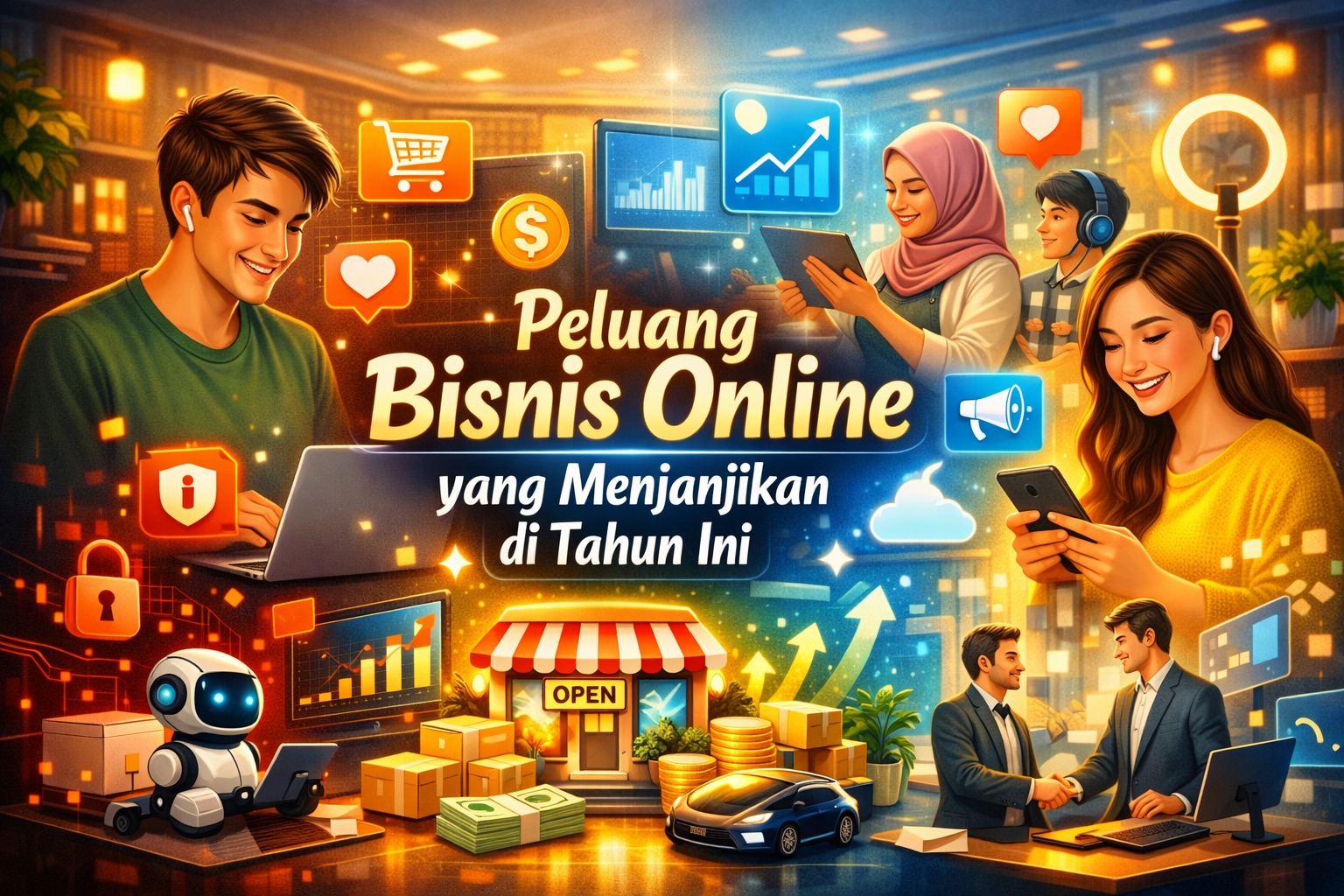 Peluang Bisnis Online yang Menjanjikan di Tahun Ini