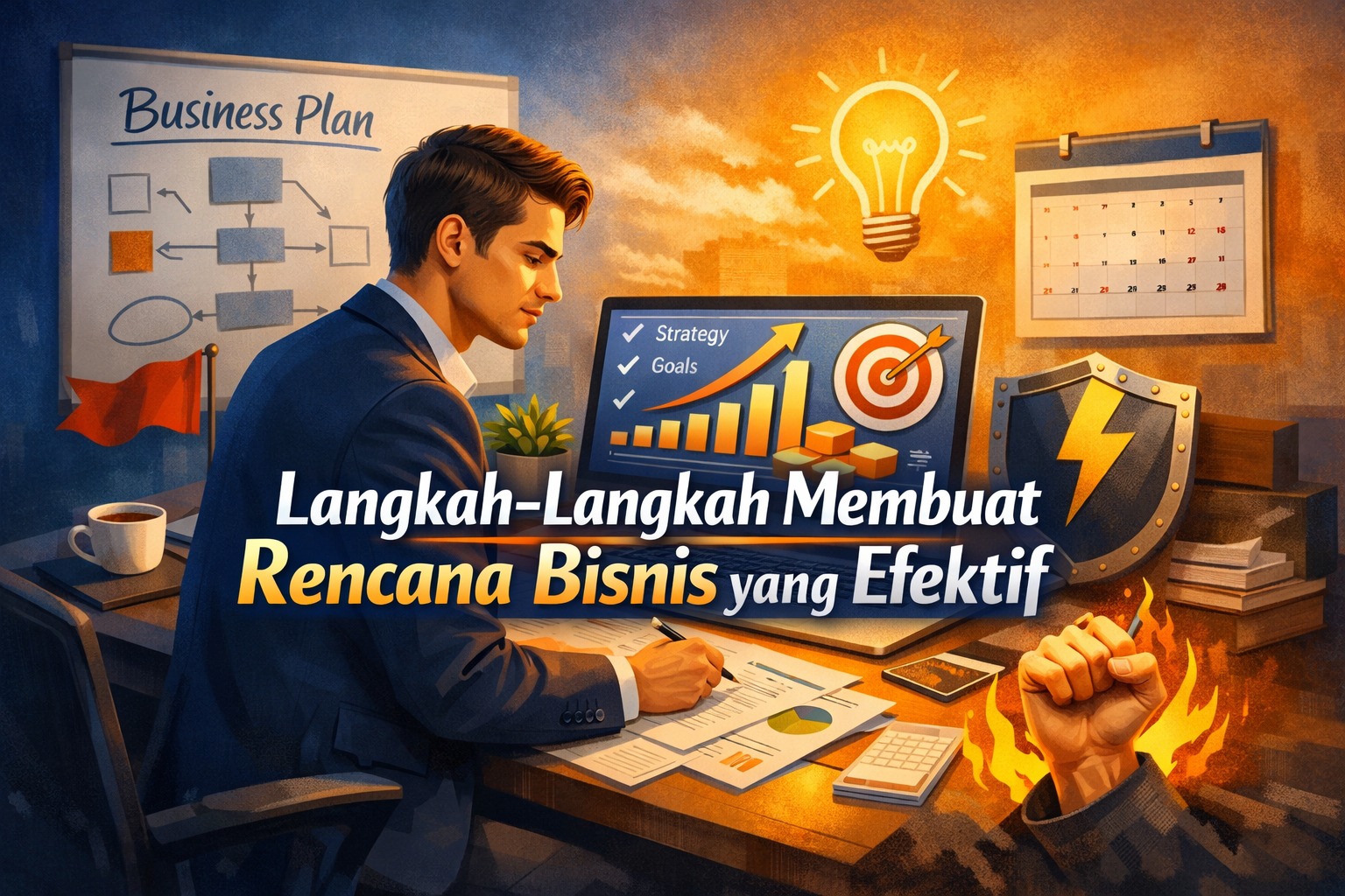 Langkah-Langkah Membuat Rencana Bisnis yang Efektif