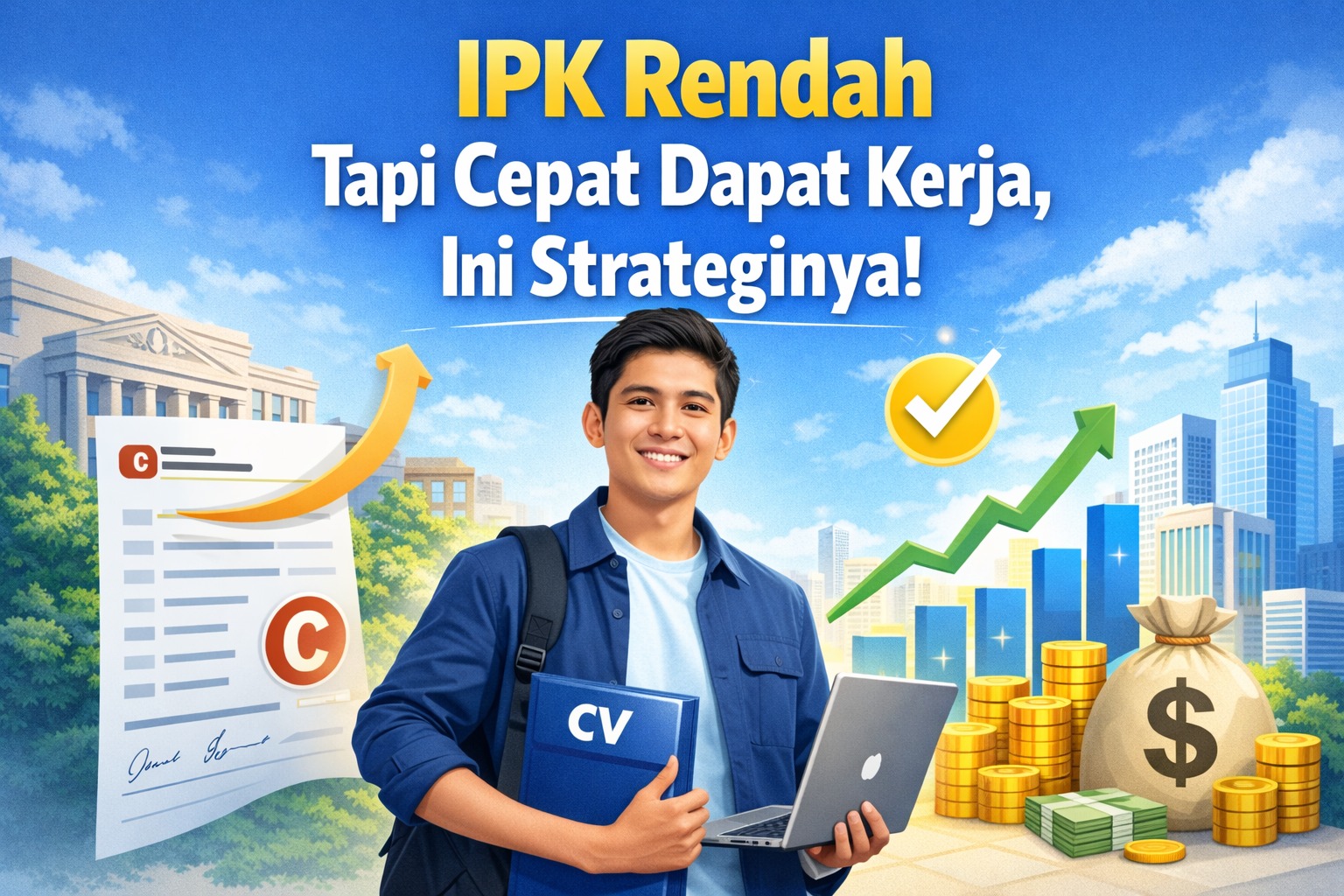 IPK Rendah Tapi Cepat Dapat Kerja, Ini Strateginya!