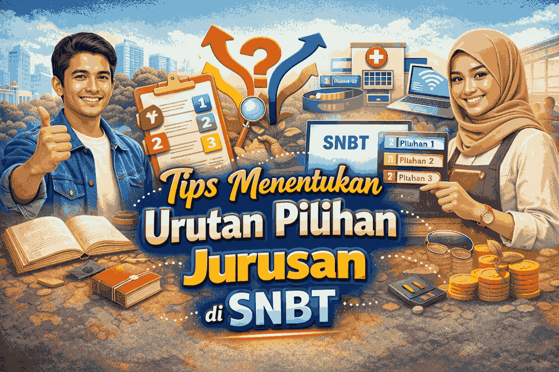 Tips Menentukan Urutan Pilihan Jurusan di SNBT