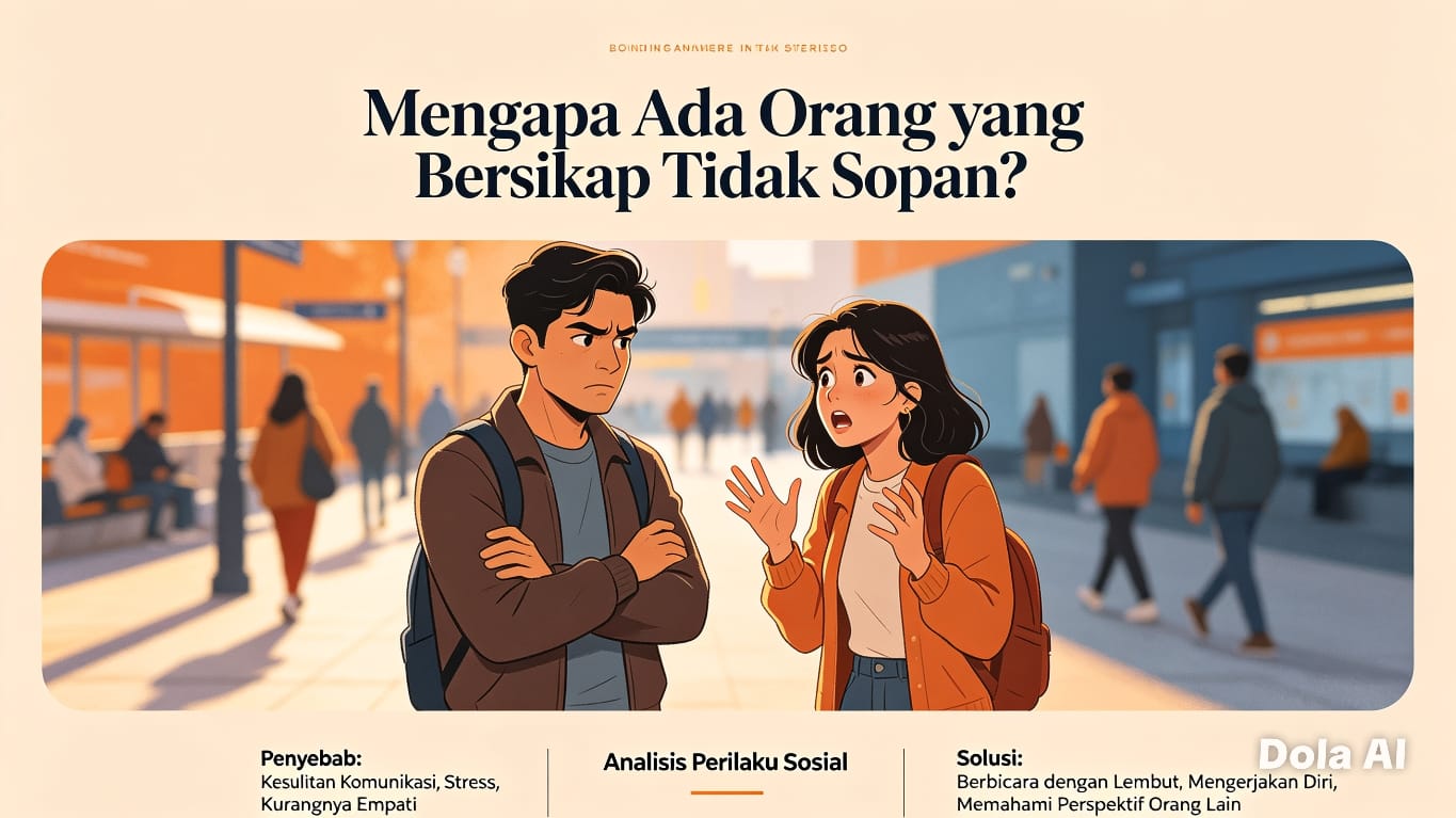 Mengapa Ada Orang yang Bersikap Tidak Sopan?