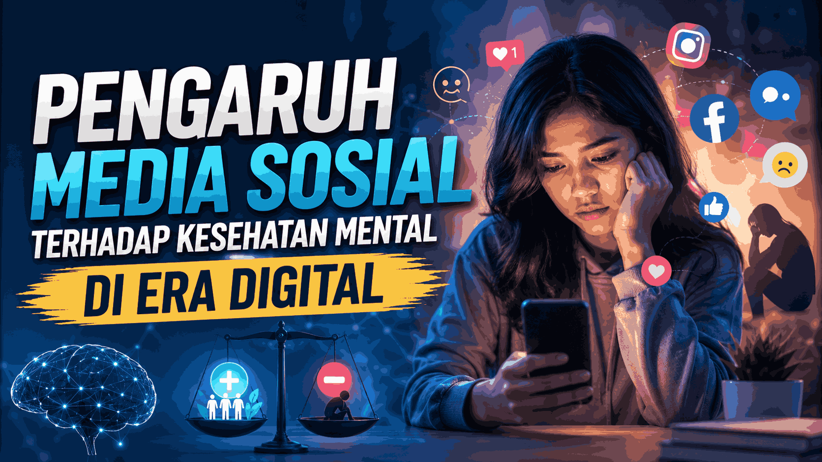 Pengaruh Media Sosial terhadap Kesehatan Mental di Era Digital