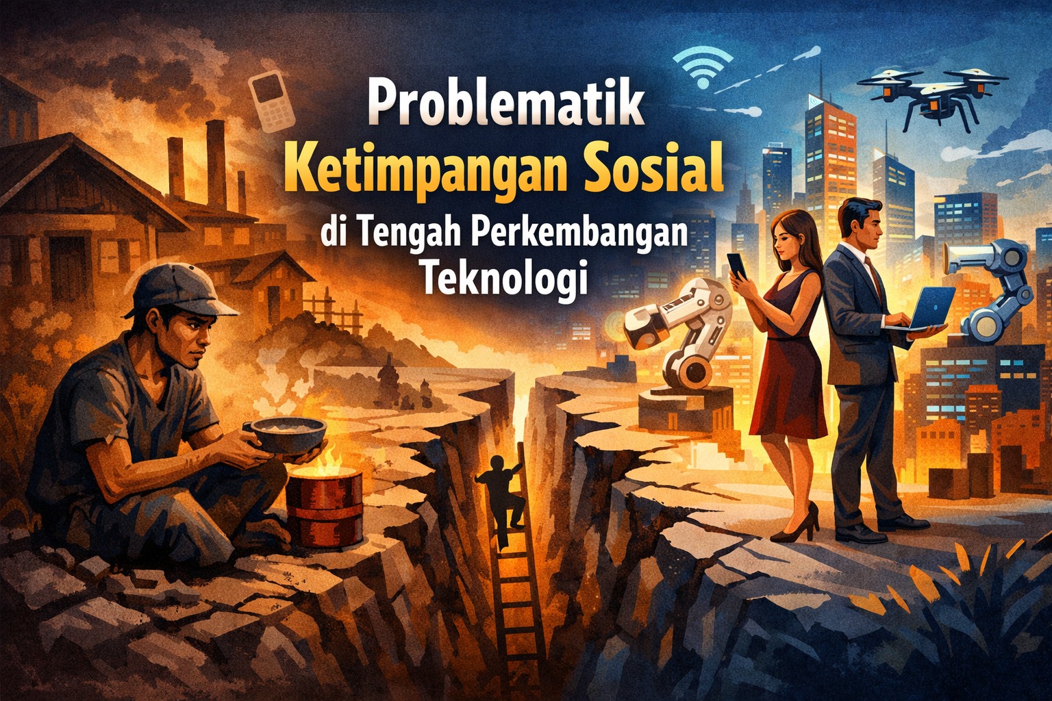 Problematik Ketimpangan Sosial di Tengah Perkembangan Teknologi
