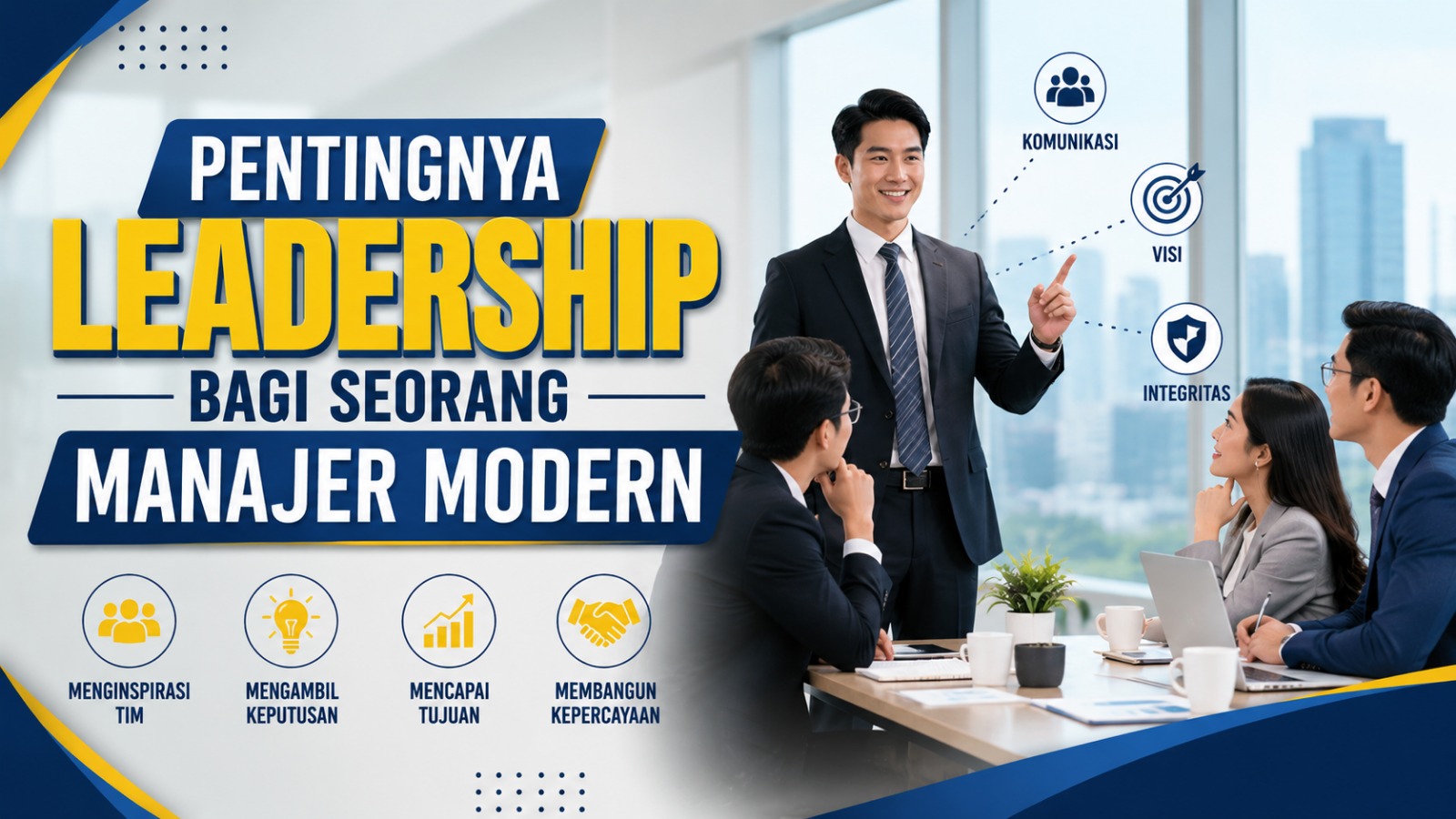 Pentingnya Leadership bagi Seorang Manajer Modern