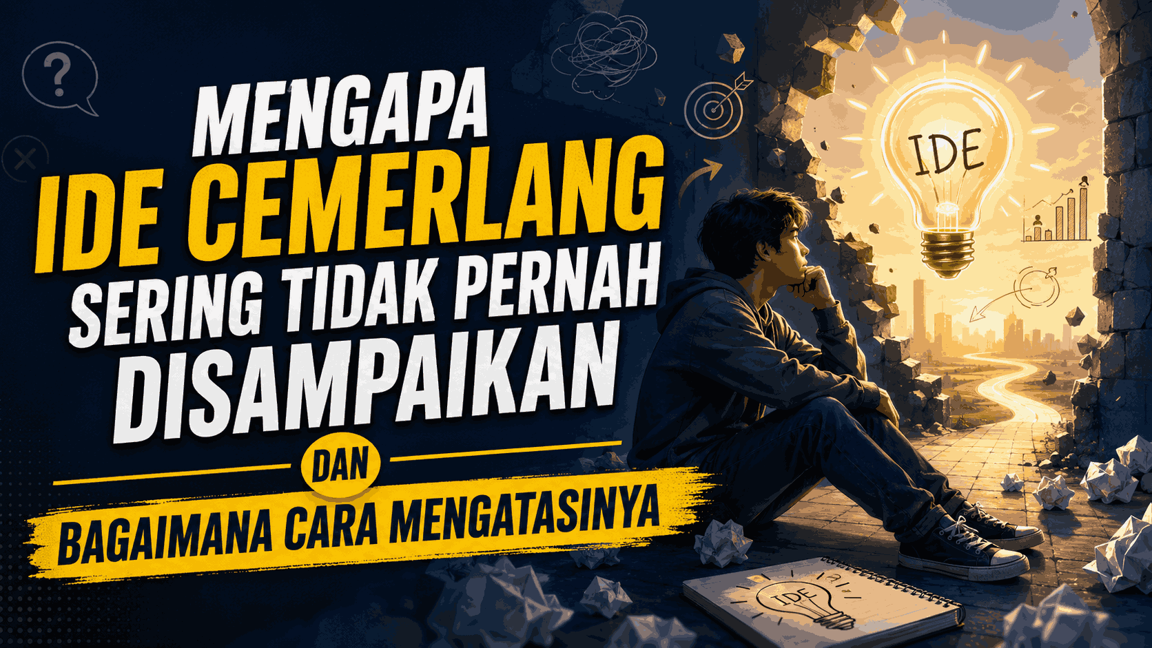 Mengapa Ide Cemerlang Sering Tidak Pernah Disampaikan dan Bagaimana Cara Mengatasinya