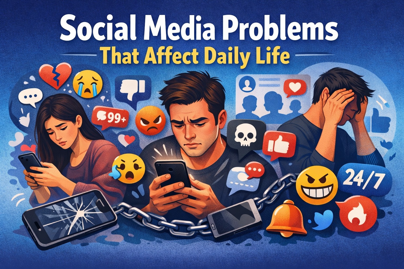 Social Media Problems That Affect Daily Life
