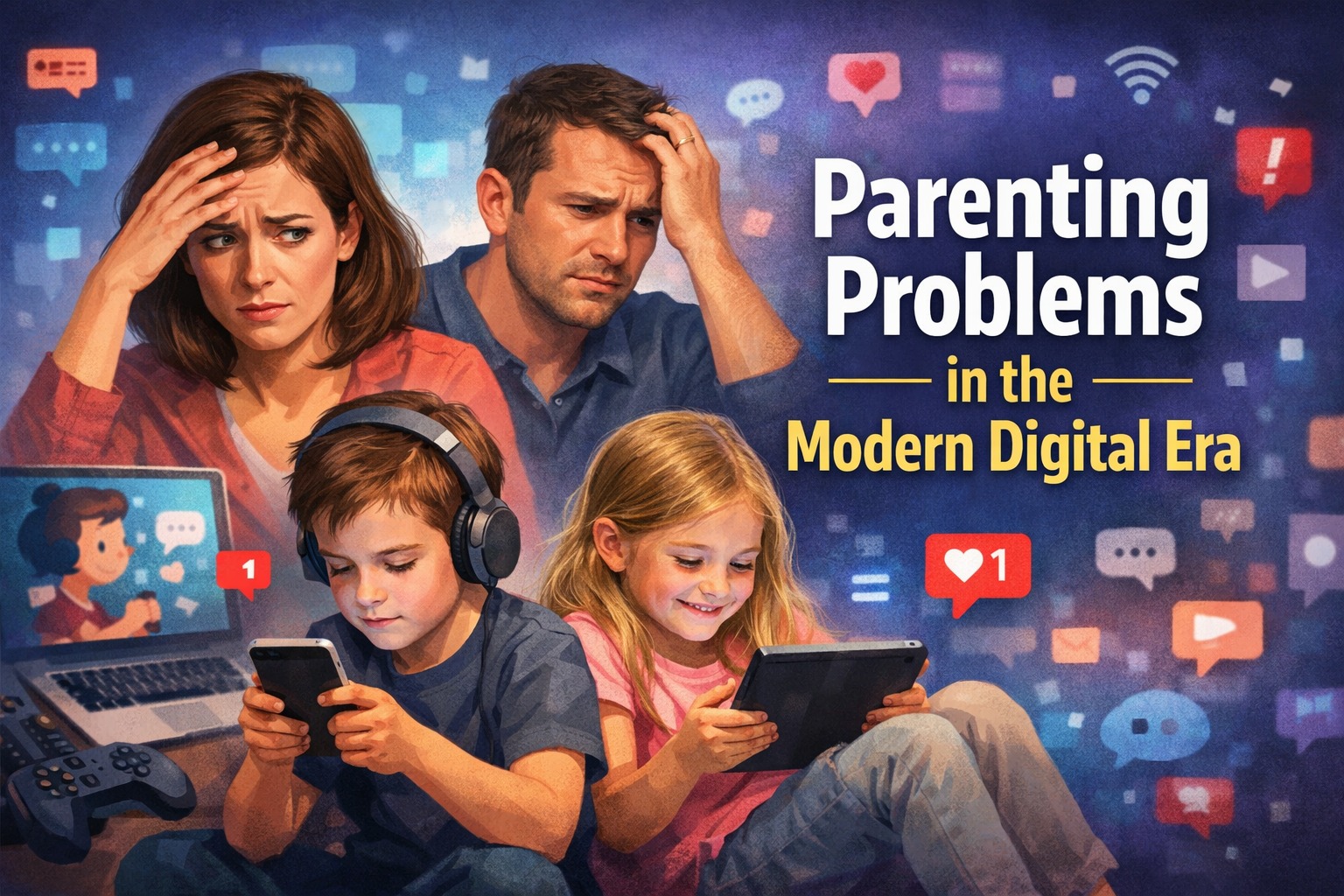 Parenting Problems in the Modern Digital Era