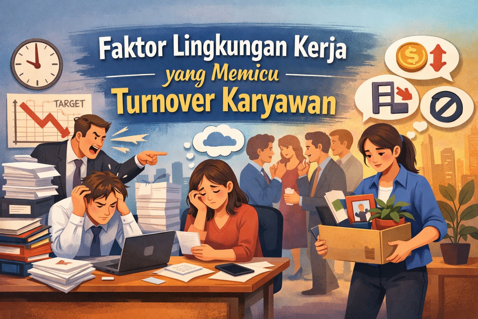 Faktor Lingkungan Kerja yang Memicu Turnover Karyawan