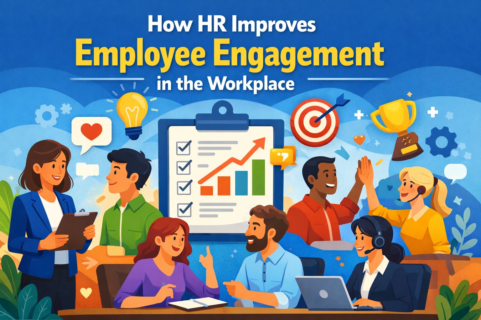 How HR Improves Employee Engagement in the Workplace