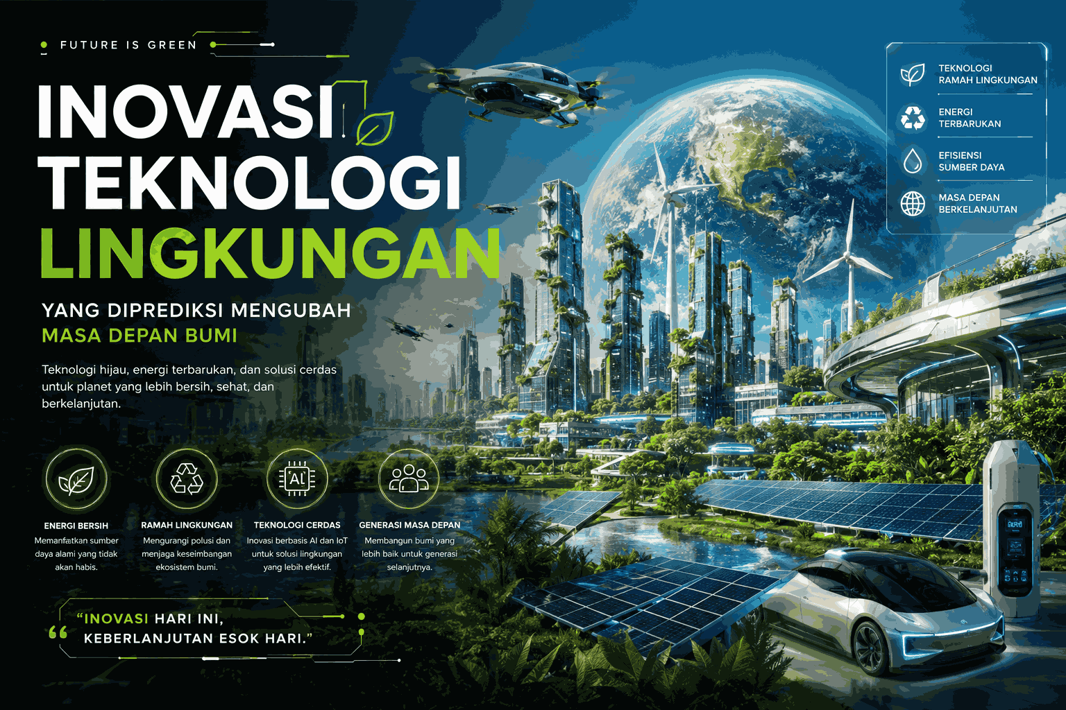 Inovasi Teknologi Lingkungan yang Diprediksi Mengubah Masa Depan Bumi