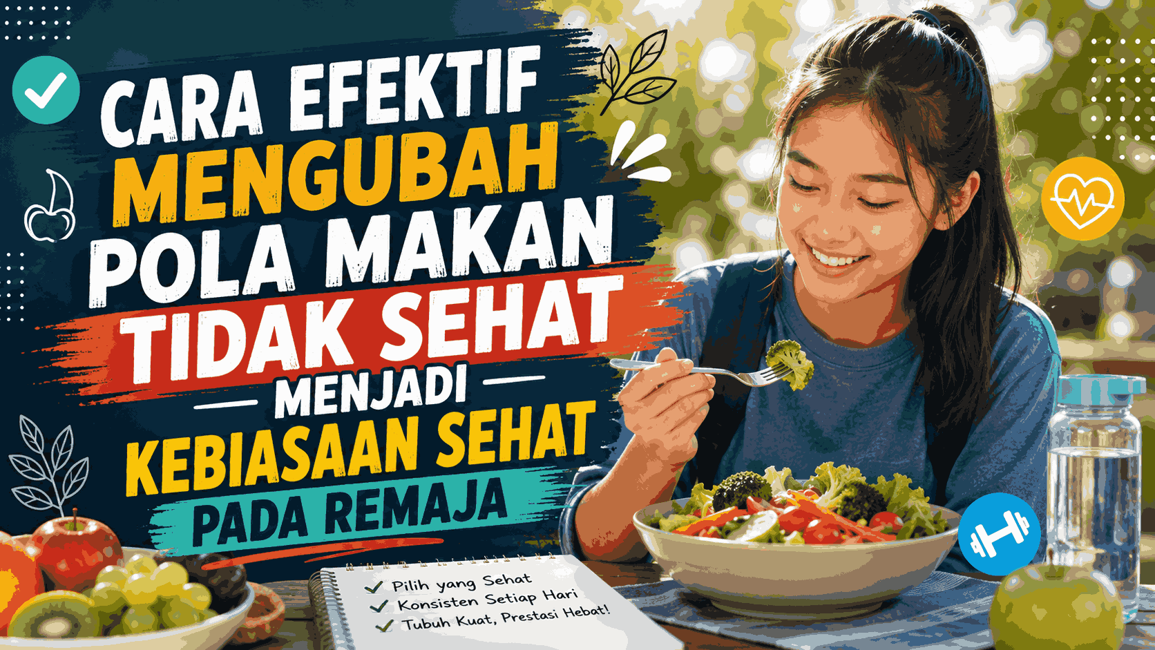 Cara Efektif Mengubah Pola Makan Tidak Sehat Menjadi Kebiasaan Sehat Pada Remaja