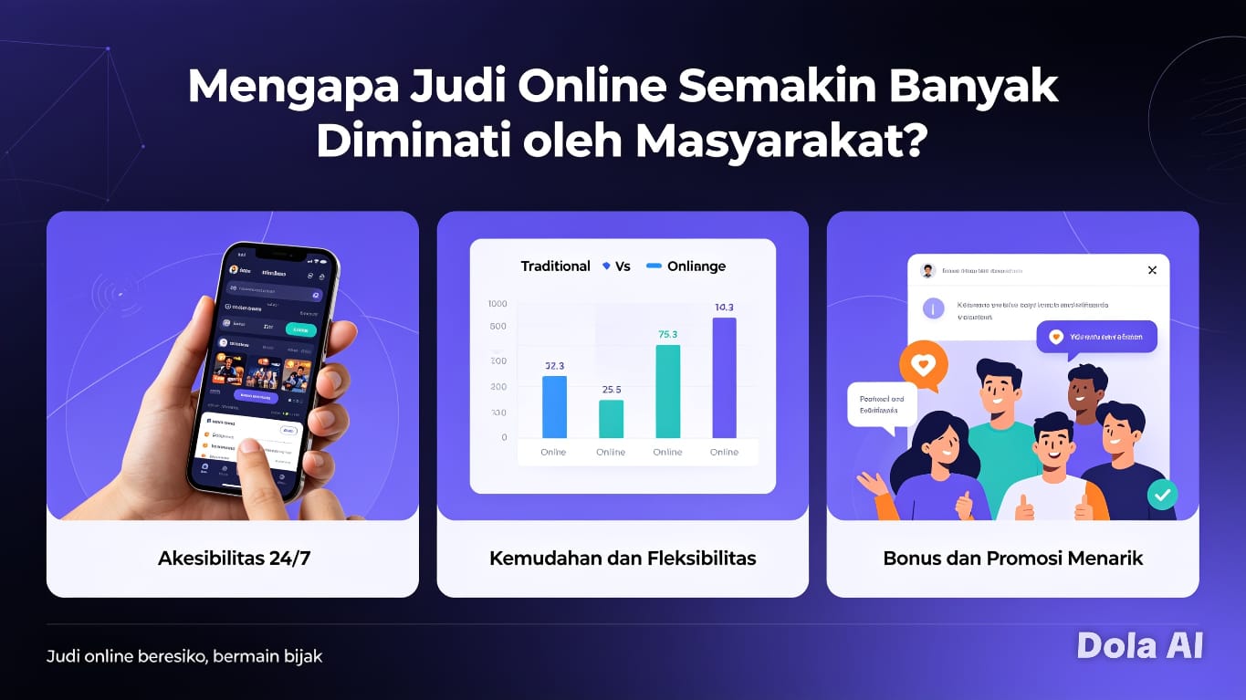 Mengapa Judi Online Semakin Banyak Diminati oleh Masyarakat?
