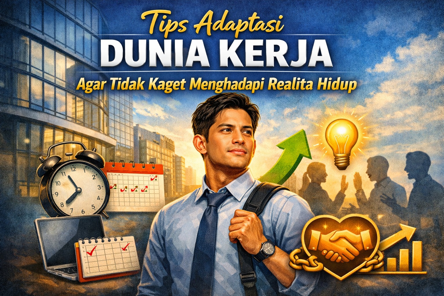 Tips Adaptasi Dunia Kerja agar Tidak Kaget Menghadapi Realita Hidup