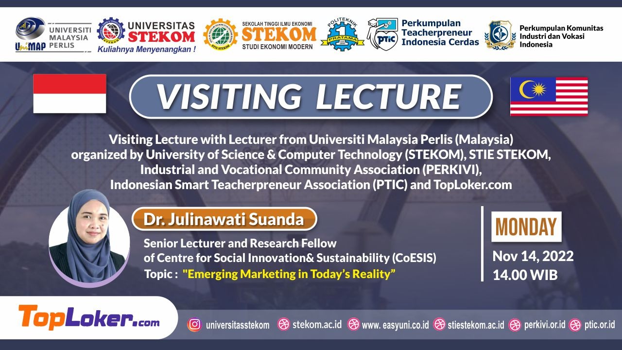 Visiting Lecture Day 1 Emerging Marketing in Today’s Reality