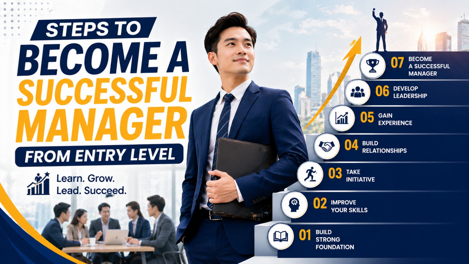 Steps to Become a Successful Manager from Entry Level