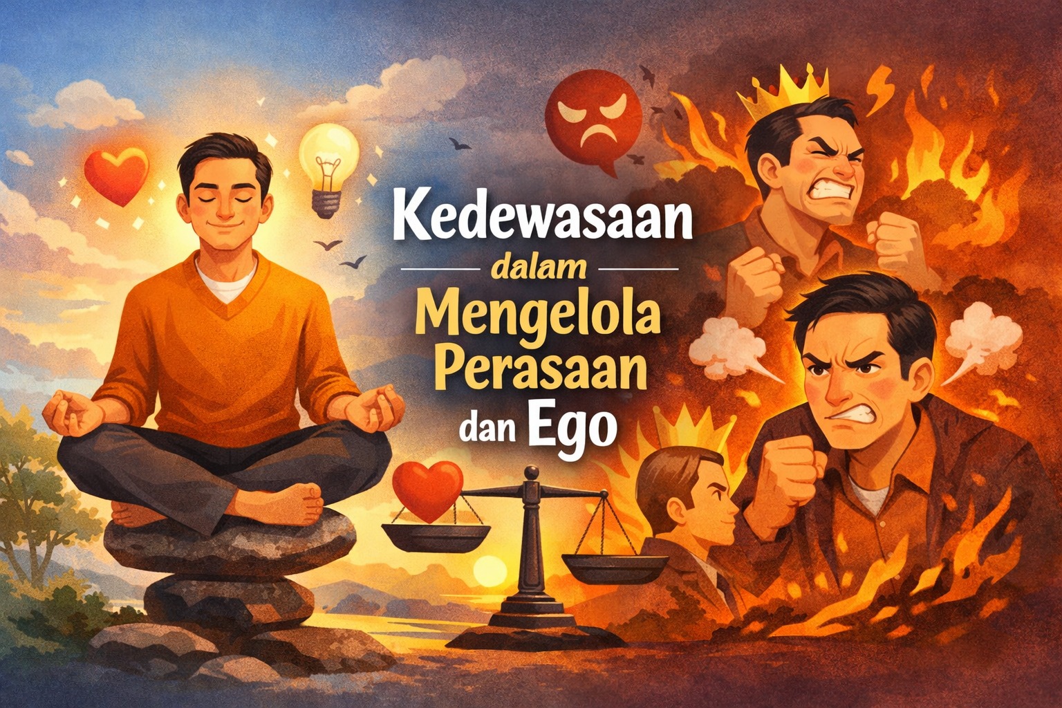 Kedewasaan dalam Mengelola Perasaan dan Ego