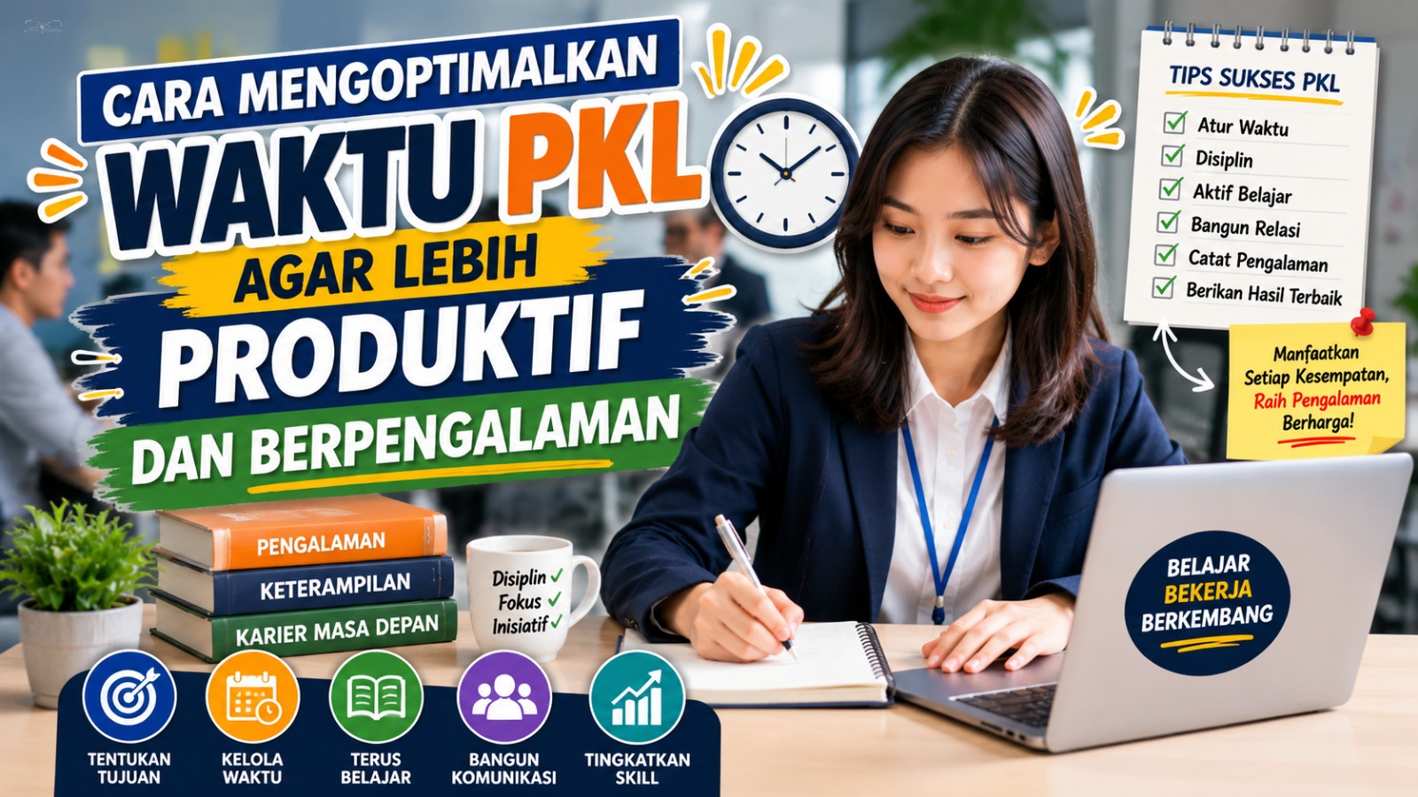 Cara Mengoptimalkan Waktu PKL agar Lebih Produktif dan Berpengalaman