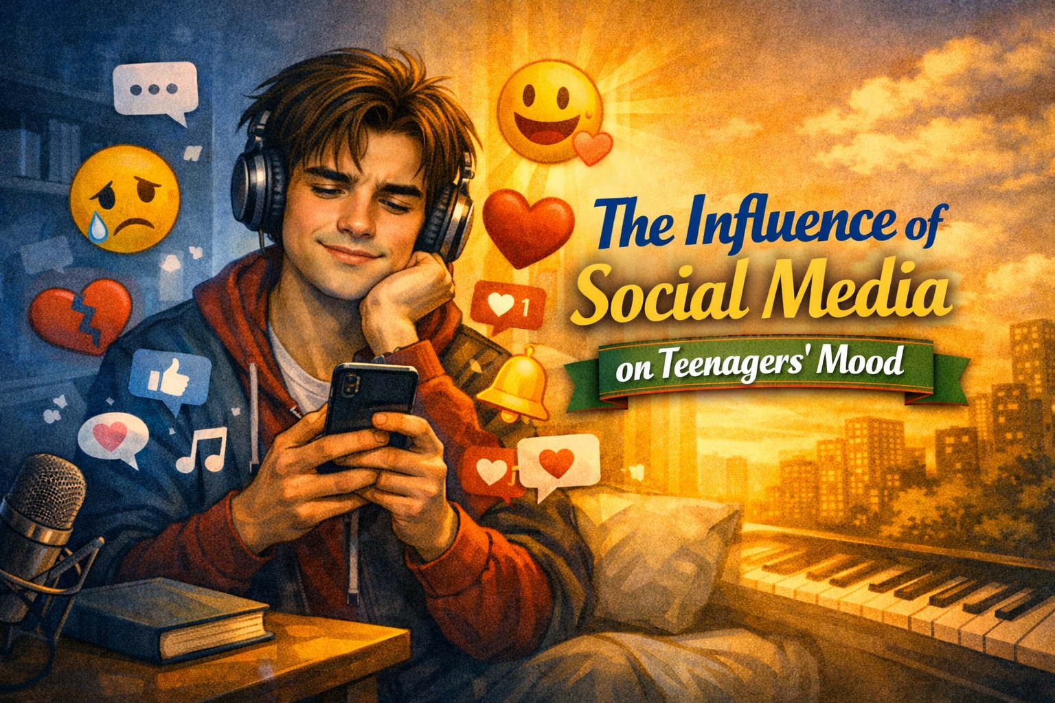 The Influence of Social Media on Teenagers’ Mood