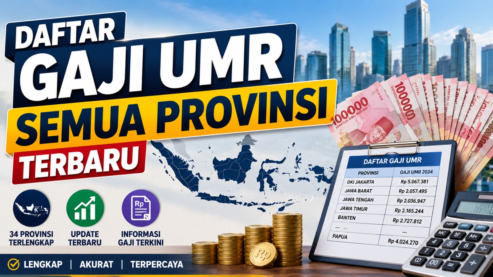 Daftar Gaji UMR Semua Provinsi Terbaru 2026