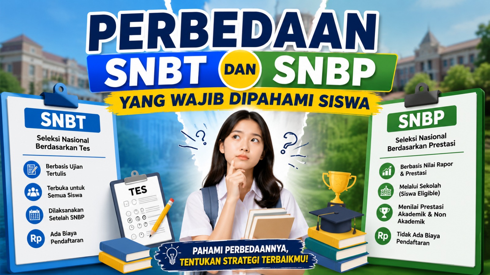 Perbedaan SNBT dan SNBP yang Wajib Dipahami Siswa