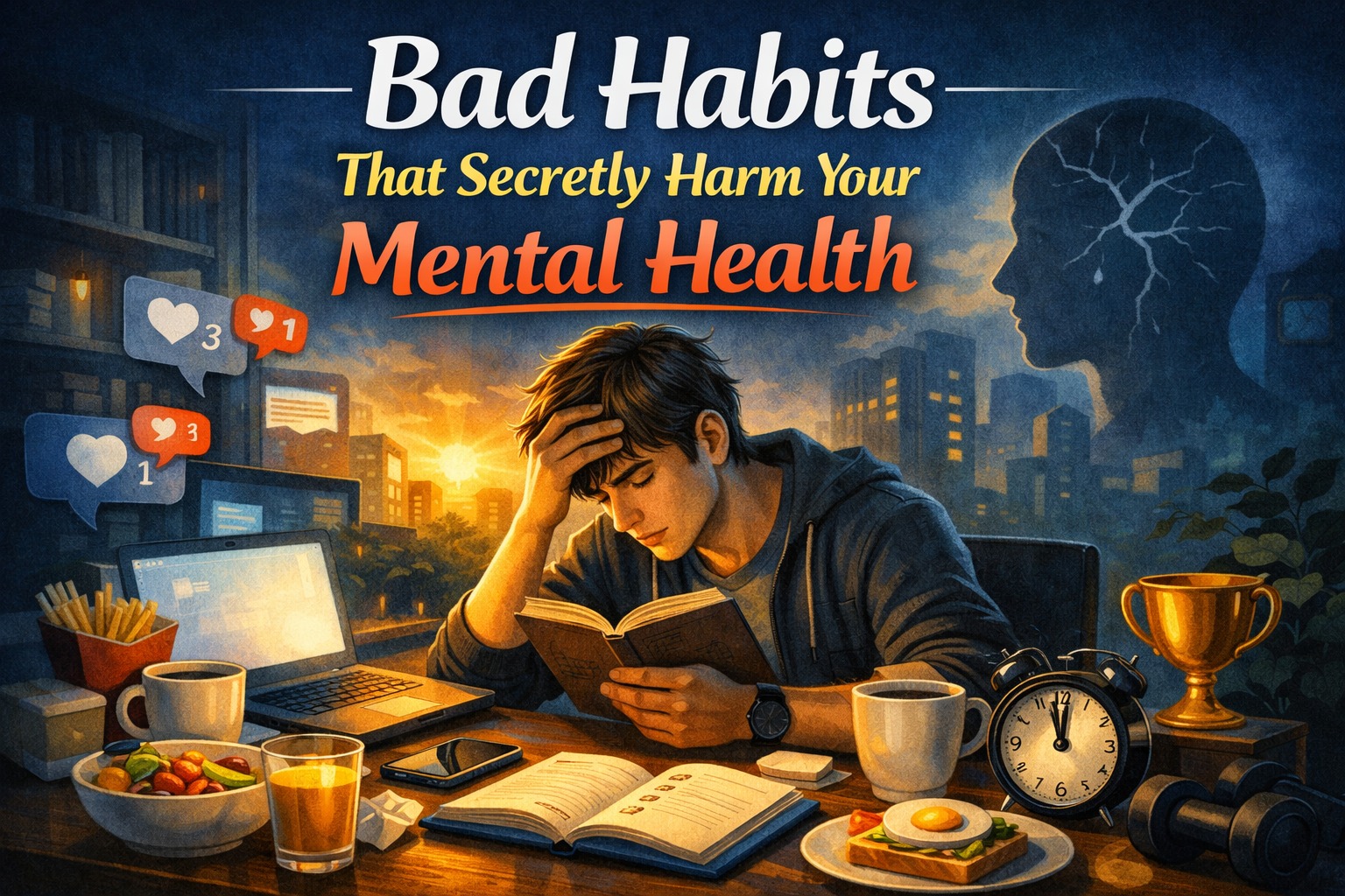 Bad Habits That Secretly Harm Your Mental Health