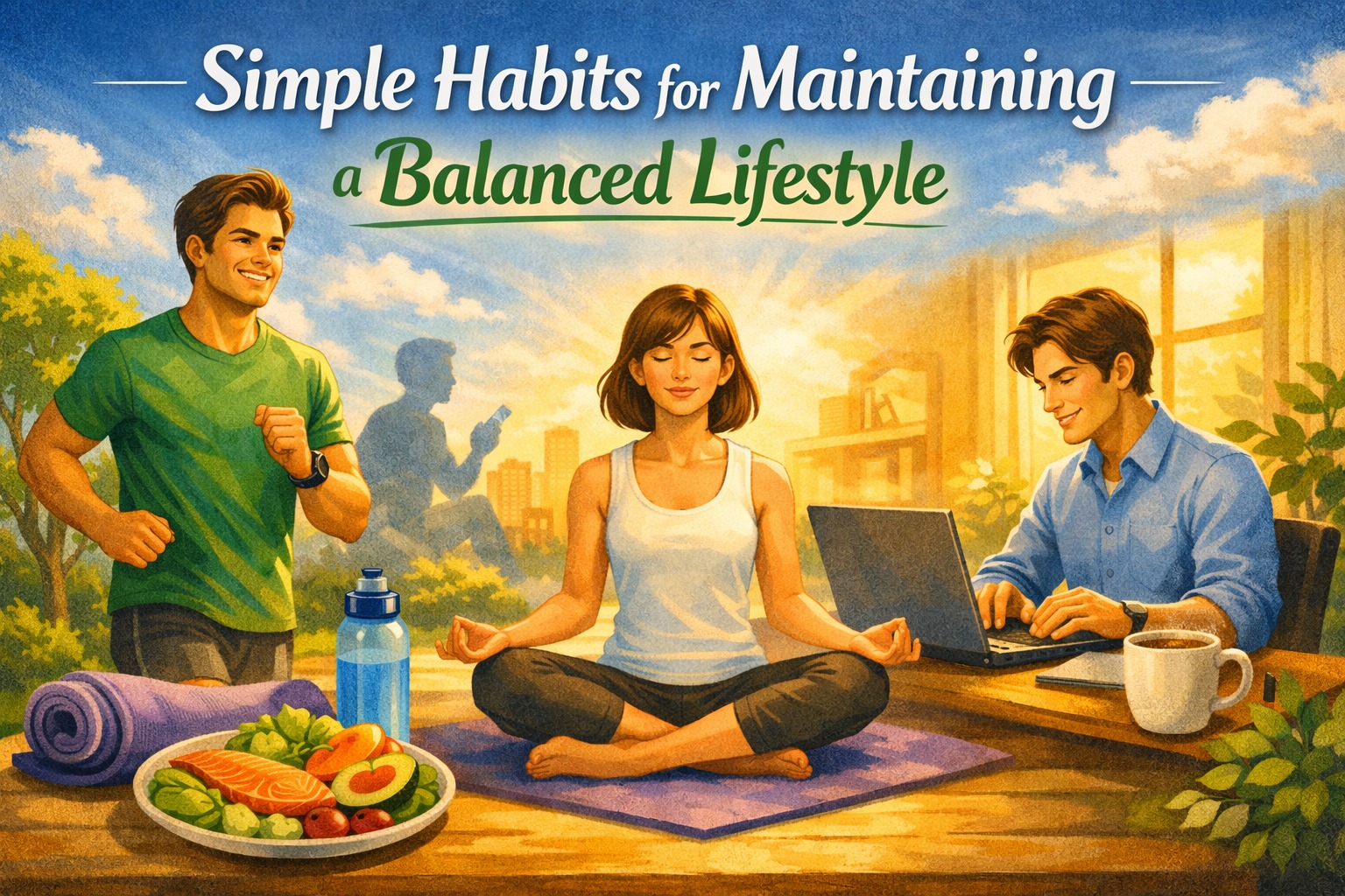SIMPLE HABITS FOR MAINTAINING A BALANCED LIFESTYLE