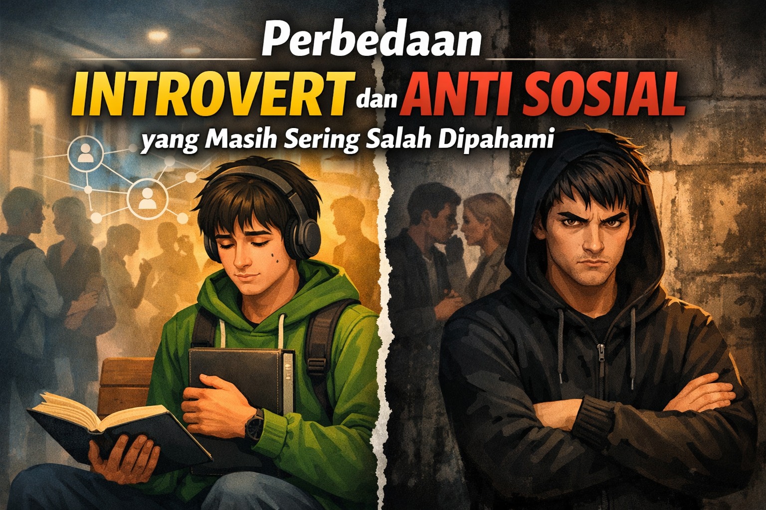 Perbedaan Introvert dan Anti Sosial yang Masih Sering Salah Dipahami