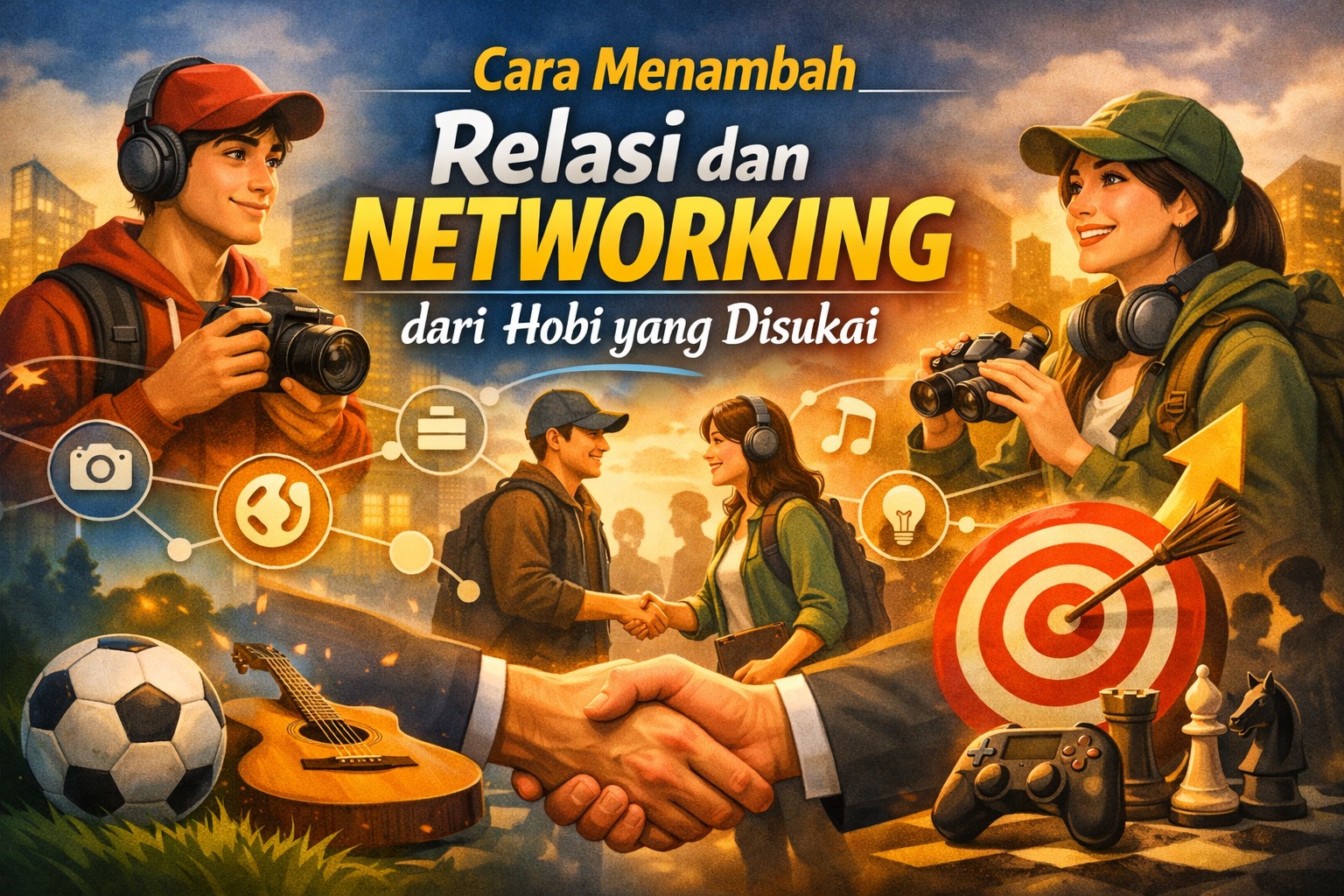 Cara Menambah Relasi dan Networking dari Hobi yang Disukai