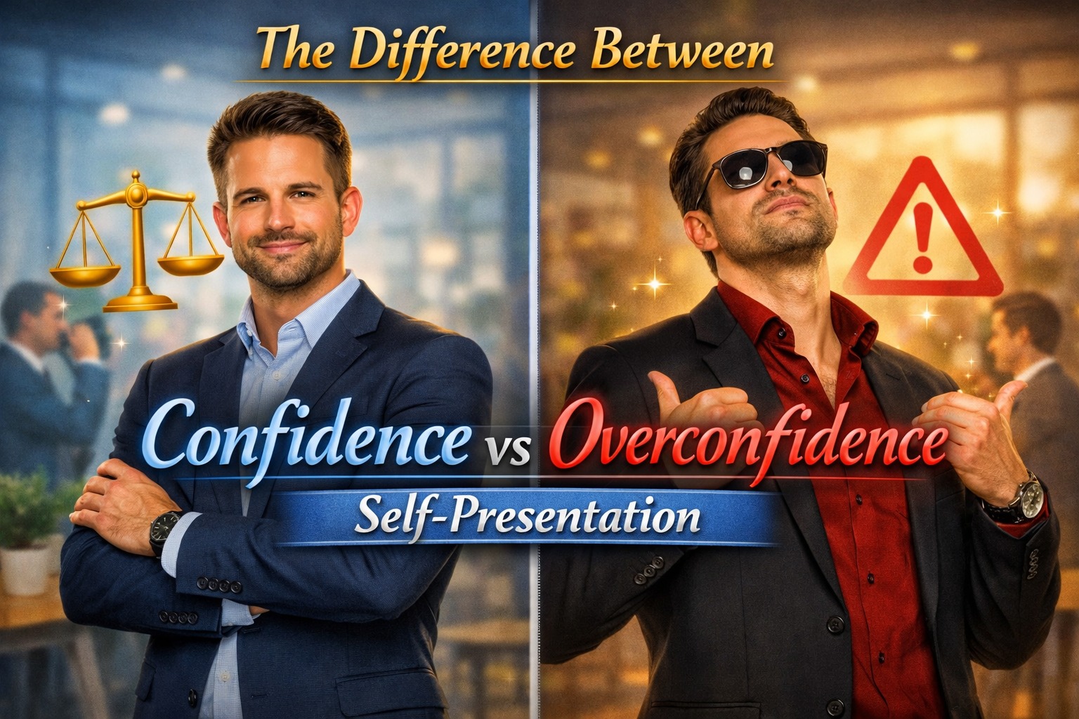 The Difference Between Confidence and Overconfidence in Self-Presentation