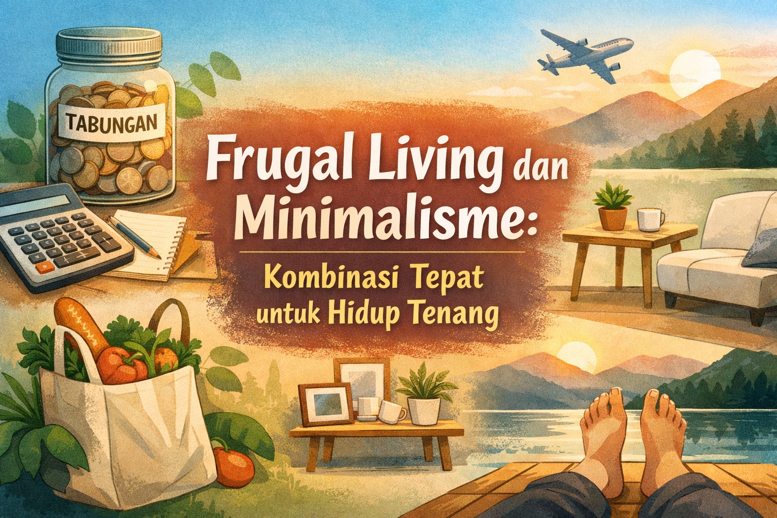 Frugal Living dan Minimalisme: Kombinasi Tepat untuk Hidup Tenang