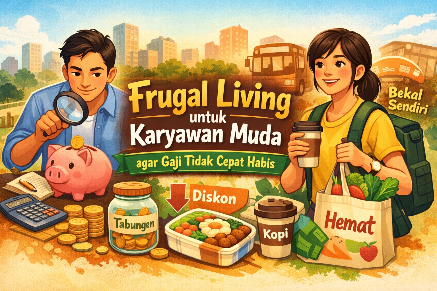 Frugal Living untuk Karyawan Muda agar Gaji Tidak Cepat Habis