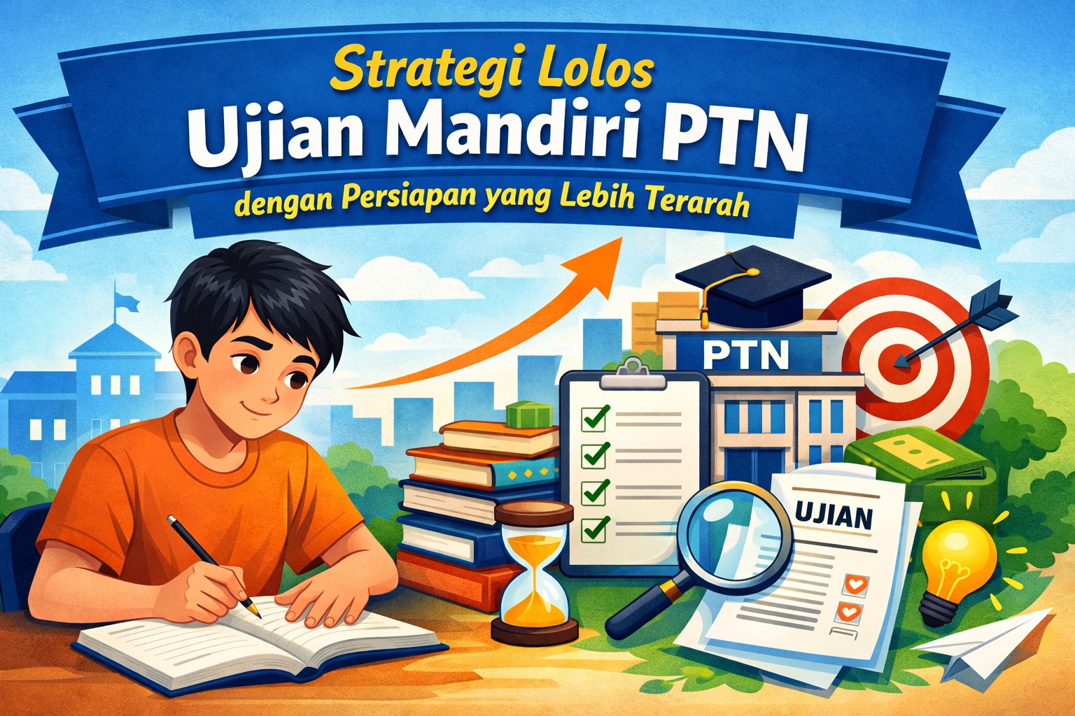 Strategi Lolos Ujian Mandiri PTN dengan Persiapan yang Lebih Terarah