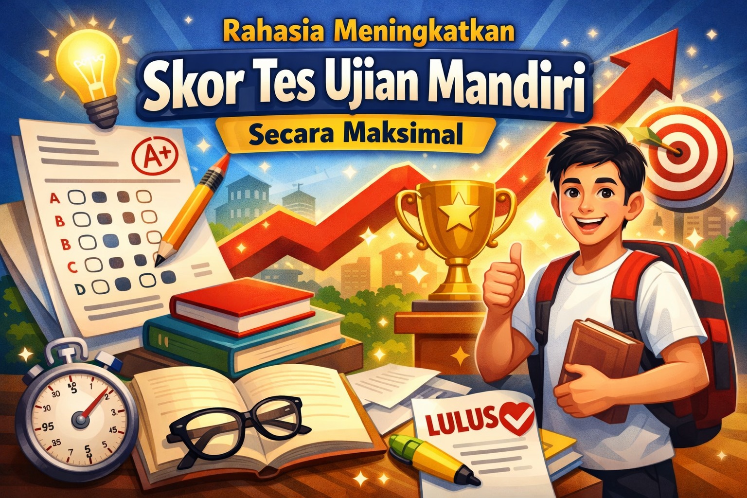 Rahasia Meningkatkan Skor Tes Ujian Mandiri Secara Maksimal