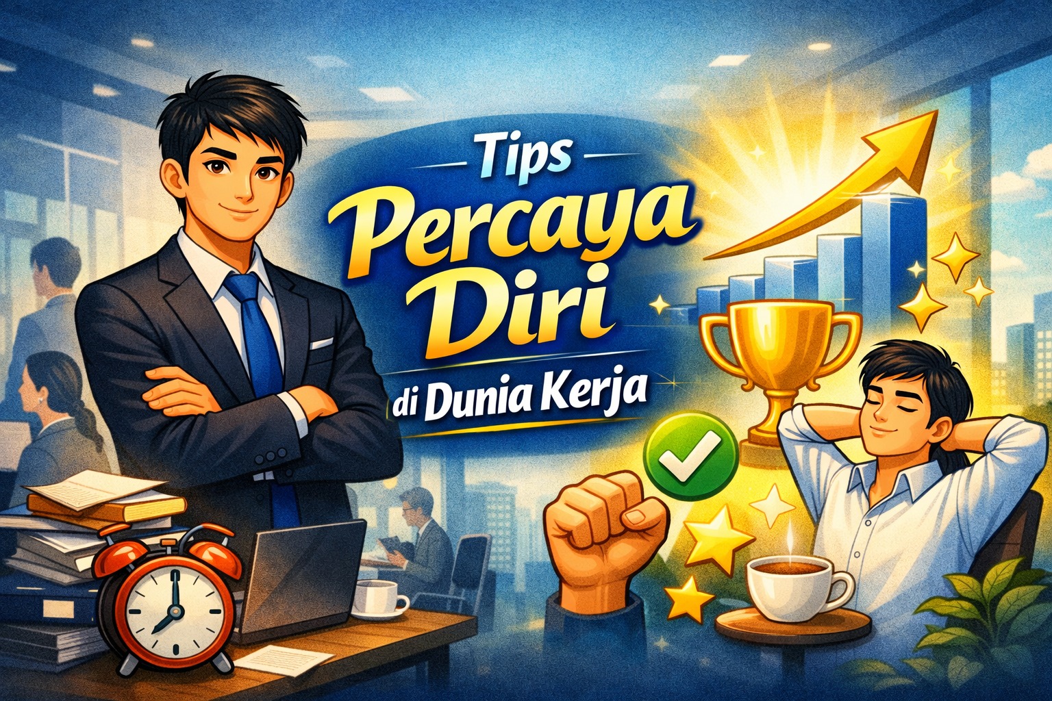 Tips Tetap Percaya Diri di Tengah Persaingan Dunia Kerja