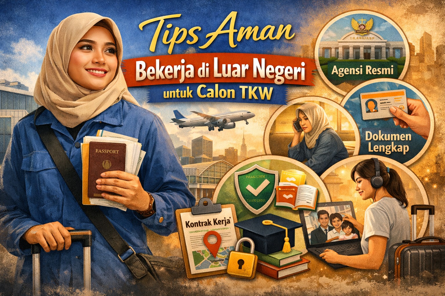 Tips Aman Bekerja di Luar Negeri untuk Calon TKW