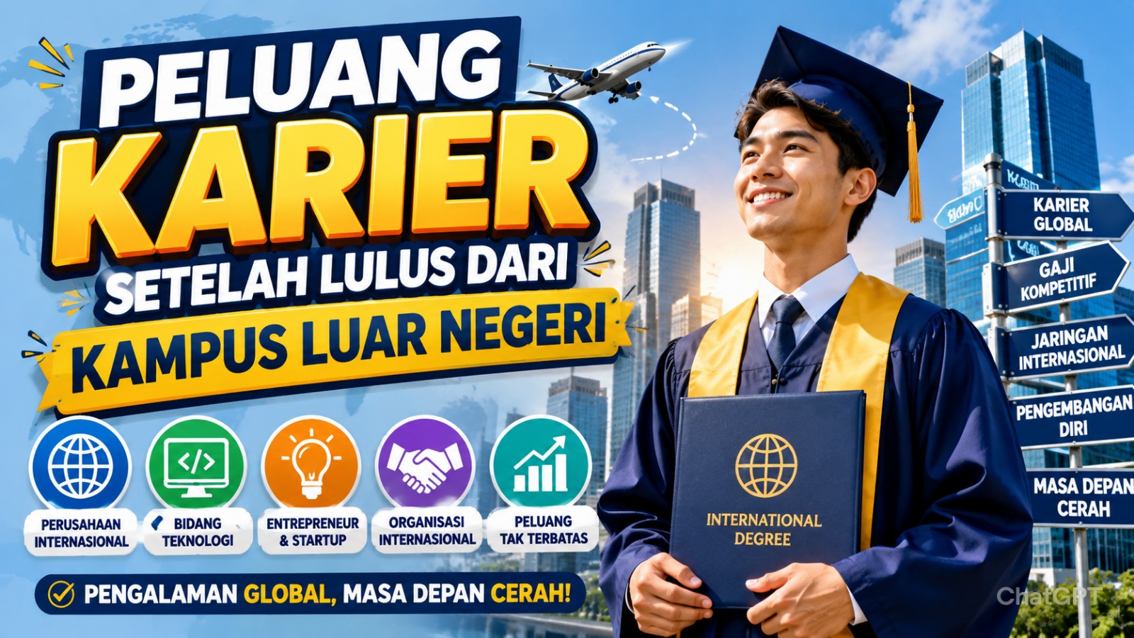 Peluang Karier Setelah Lulus dari Kampus Luar Negeri