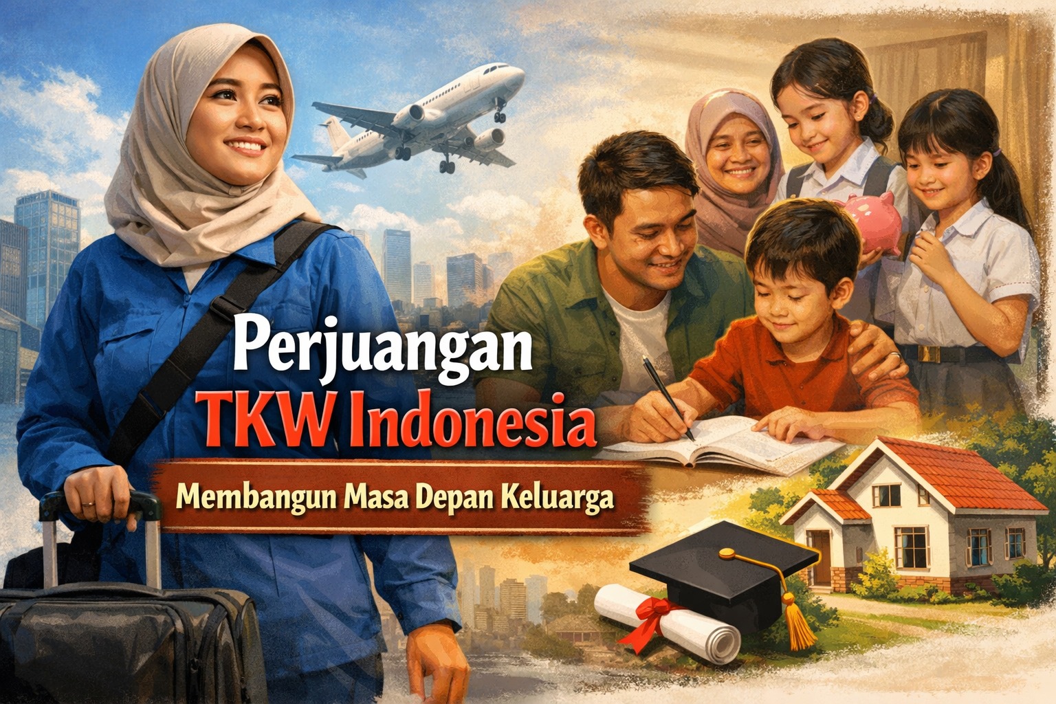 Perjuangan TKW Indonesia Membangun Masa Depan Keluarga