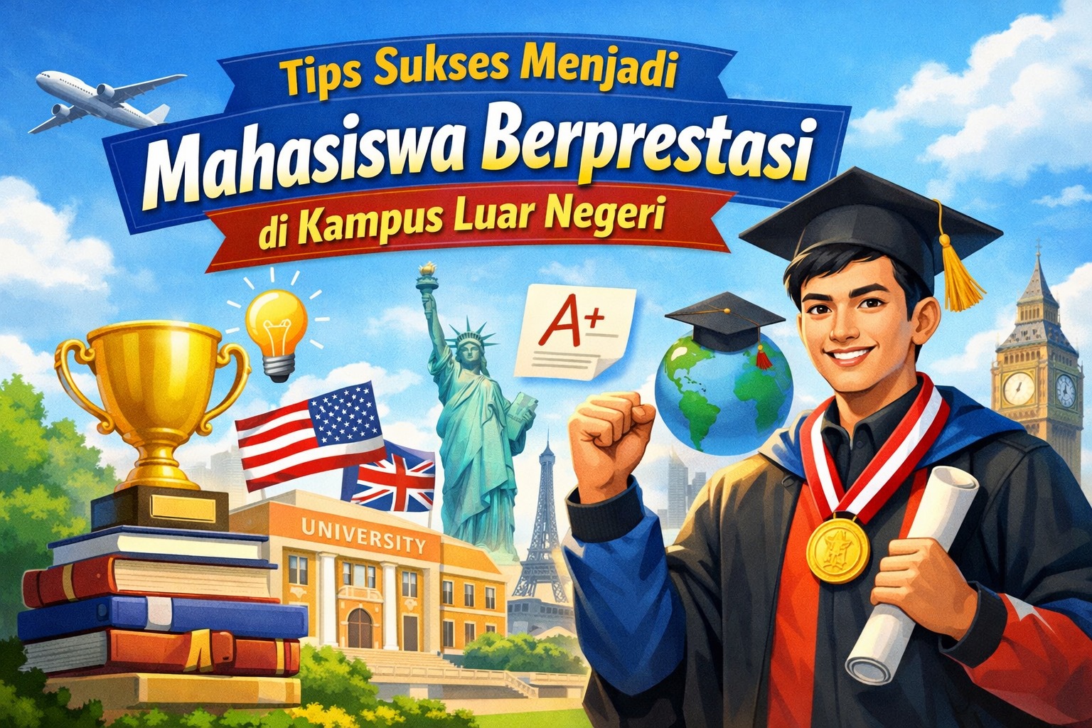 Tips Sukses Menjadi Mahasiswa Berprestasi di Kampus Luar Negeri