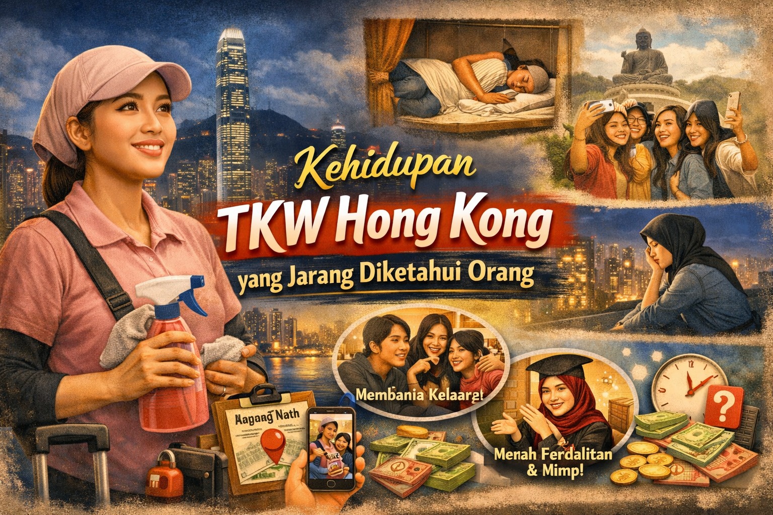 Kehidupan TKW Hong Kong yang Jarang Diketahui Orang